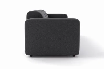 Torvasen 3-seters sofa i stoff - Svart - Møbler - Sofaer - 3 seter sofa