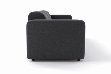Torvasen 3-seters sofa i stoff - Svart - Møbler - Sofaer - 3 seter sofa
