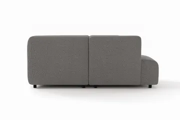 Torvasen 6-seters sofa med dobbeldivan i stoff - Grå - Møbler - Sofaer - U-sofa