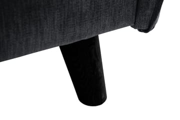 Trend Lyx 2-seter Sofa i Stoff med Buede Armlener - Grå - Møbler - Sofaer - 2 seter sofa