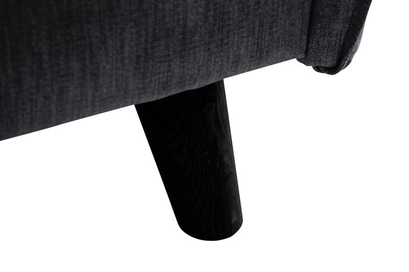 Trend Lyx 2-seter Sofa i Stoff med Buede Armlener - Grå - Møbler - Sofaer - 2 seter sofa
