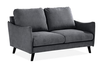 Trend Lyx 2-seter Sofa i Stoff med Buede Armlener - Grå - Møbler - Sofaer - 2 seter sofa