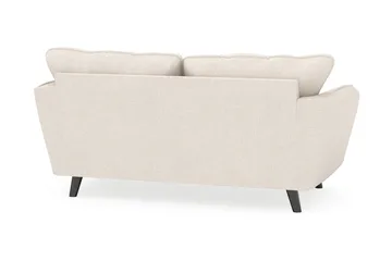 Trend Lyx 2-seter Sofa med Buede Armlener i Stoff - Beige - Møbler - Sofaer - 2 seter sofa