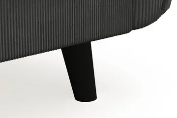 Trend Lyx 2-seters Manchestersofa - Mørkegrå - Møbler - Sofaer - 2 seter sofa
