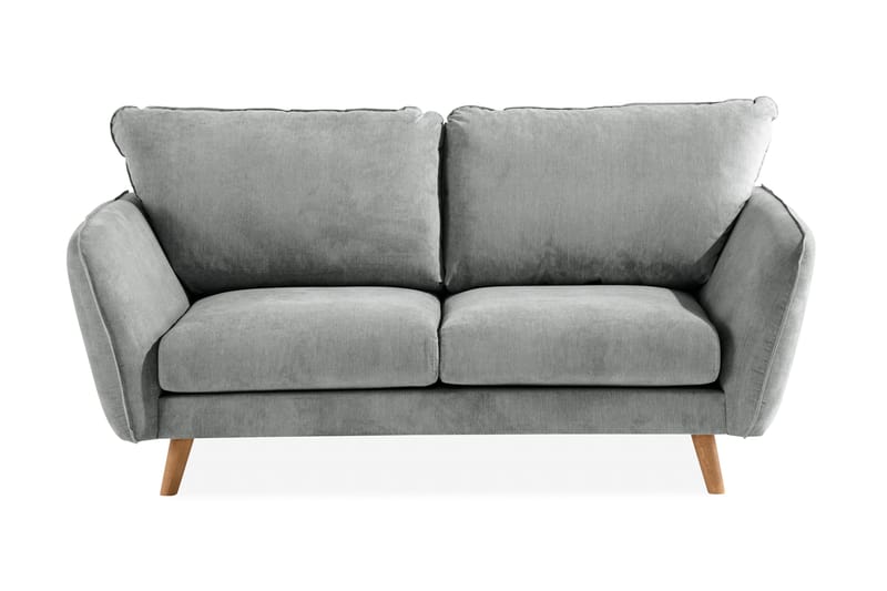 Trend Lyx 2-seters Stoffsofa, Grå