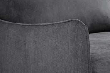 Trend Lyx 3-seter Sofa - Mørkegrå/Eik - Møbler - Sofaer - 3 seter sofa