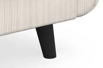 Trend Lyx 3-seters Manchestersofa - Beige - Møbler - Sofaer - 3 seter sofa