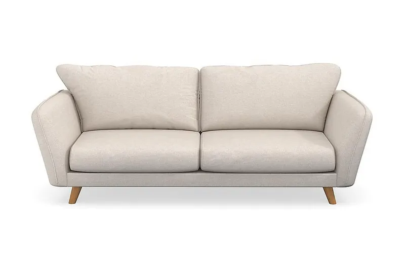 Trend Lyx 3-seters Stoffsofa - Beige - Møbler - Sofaer - 3 seter sofa