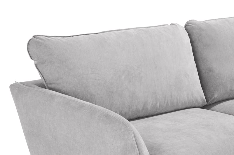 Trend Lyx 3-seters Stoffsofa - Lys grå - Møbler - Sofaer - 3 seter sofa