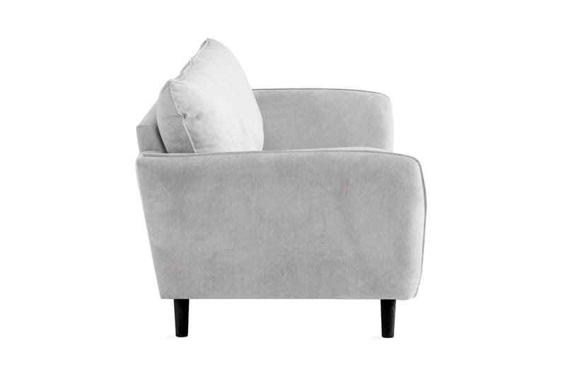 Trend Lyx 3-seters Stoffsofa - Lys grå - Møbler - Sofaer - 3 seter sofa