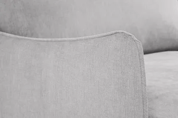Trend Lyx 3-seters Stoffsofa - Lys grå - Møbler - Sofaer - 3 seter sofa