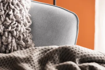 Trend Lyx 4-seters Venstrevendt U-formet Sofa med Divan og Sjeselong i Stoff - Lys grå - Møbler - Sofaer - U-sofa