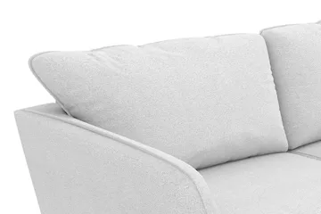 Trend Lyx 4-seters Venstrevendt U-formet Sofa med Divan og Sjeselong i Stoff - Lysegrå - Møbler - Sofaer - U-sofa