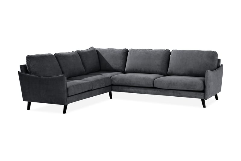 Trend Lyx Hjørnesofa Vendbar - Mørkegrå - Møbler - Sofaer - Hjørnesofaer