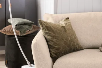 Trend Sofagruppe 3-seters + 2-seters Stoffsofa - Beige - Møbler - Sofaer - Sofagrupper