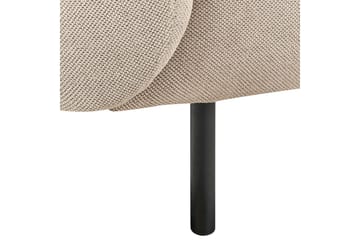 Tuka 2-seters Sofa i Stoff med Metallben - Beige|Grå|Svart - Møbler - Sofaer - 2 seter sofa