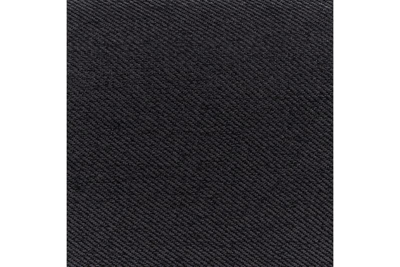 Tuka 2-seters Sofa i Stoff med Metallben - Svart - Møbler - Sofaer - 2 seter sofa