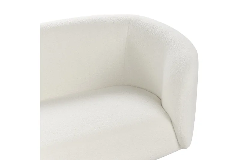 Tuka Sofa 3-seter - Svart/Hvit - Møbler - Sofaer - 3 seter sofa