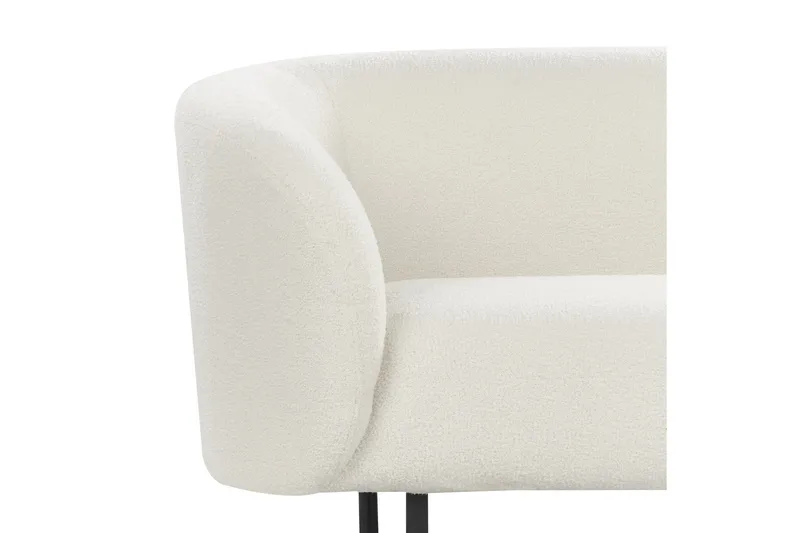 Tuka Sofa 3-seter - Svart/Hvit - Møbler - Sofaer - 3 seter sofa