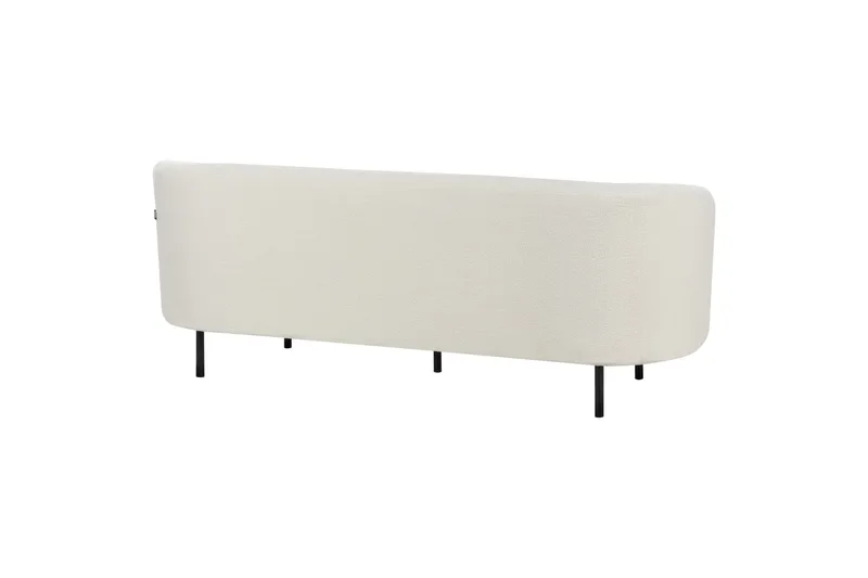 Tuka Sofa 3-seter - Svart/Hvit - Møbler - Sofaer - 3 seter sofa