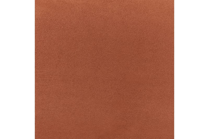 Tuka Sofa 3-seter - Svart/Oransje - Møbler - Sofaer - Fløyelssofaer