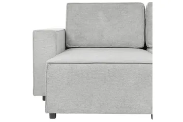 U-formad soffa Beliani Vatne Beige/svart NO_BRAND Grey||Black - Møbler - Sofaer - Sofagrupper