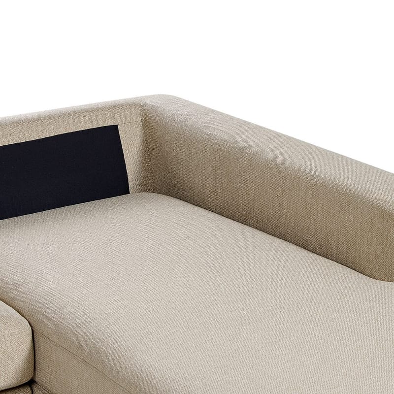 U-formet sofa Lilviken - Beige, svart - Møbler - Sofaer - Hjørnesofaer