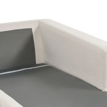 U-formet sofa Lilviken - Lys beige, svart - Møbler - Sofaer - U-sofa