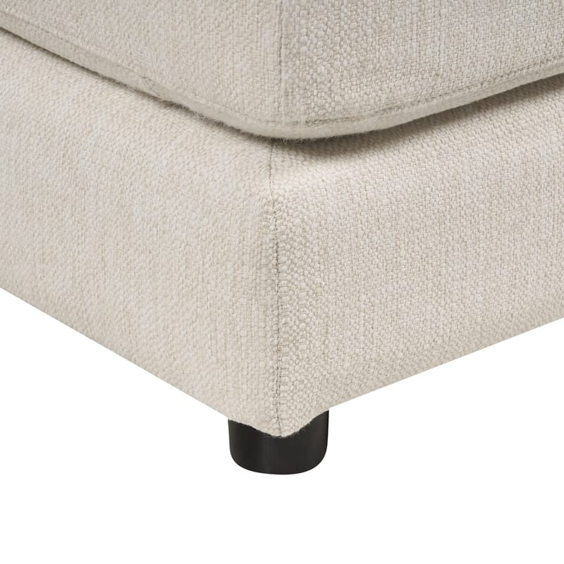 U-formet sofa Lilviken - Lys beige, svart - Møbler - Sofaer - Hjørnesofaer