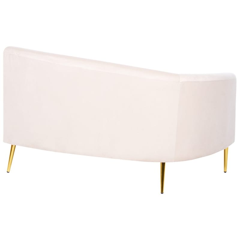 U-formet sofa Moss - Beige, Gull - Møbler - Sofaer - Fløyelssofaer