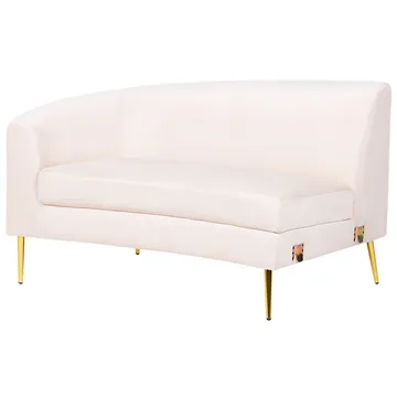 U-formet sofa Moss - Beige, Gull - Møbler - Sofaer - 4 seter sofa