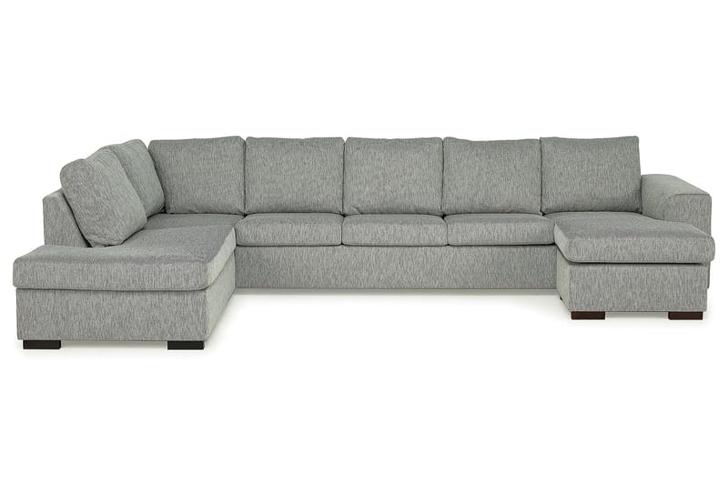 U-Sofa Alter XXL med Divan Høyre - Turkis - U-sofa