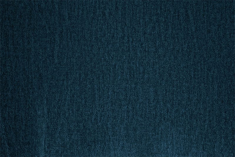 Copenhagen 5-seters Høyrevendt U-formet Sofa med Divan og Sjeselong i Fløyel - Blå - Møbler - Sofaer - U-sofa