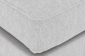 Copenhagen 5-seters Høyrevendt U-formet Sofa med Divan og Sjeselong i Stoff - Grå - Møbler - Sofaer - U-sofa