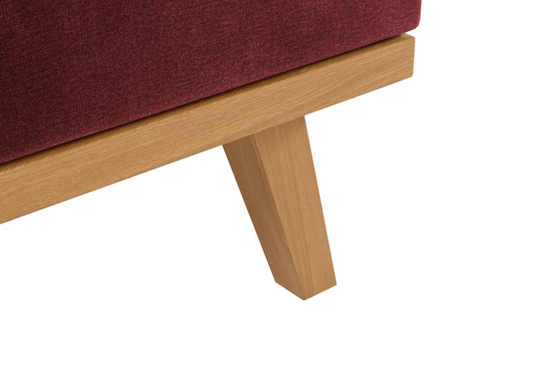 Copenhagen 5-seters Venstrevendt U-formet Sofa med Divan og Sjeselong i Fløyel - Lilla - Møbler - Sofaer - U-sofa