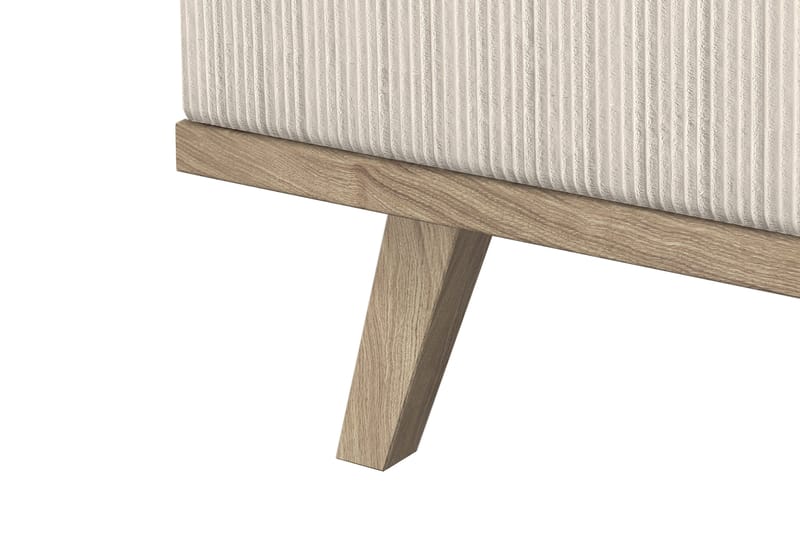 Copenhagen 5-seters Venstrevendt U-formet Sofa med Divan og Sjeselong i Manchester - Beige - Møbler - Sofaer - U-sofa