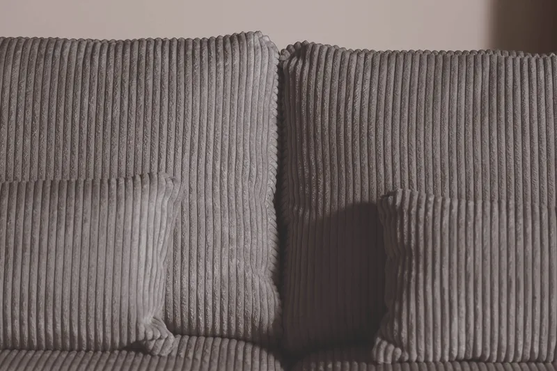 Copenhagen 5-seters Venstrevendt U-formet Sofa med Divan og Sjeselong i Manchester - Mørk grå - Møbler - Sofaer - U-sofa