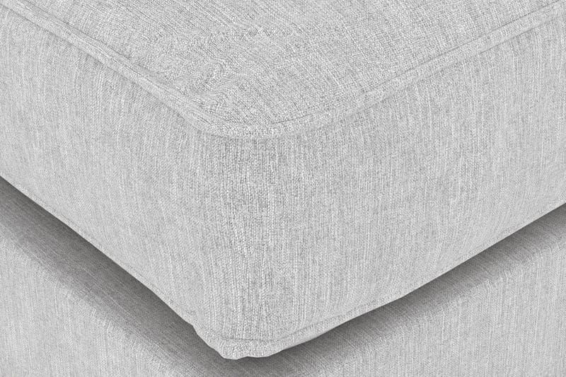 Copenhagen 5-seters Venstrevendt U-formet Sofa med Sjeselong og Divan i Stoff - Grå - Møbler - Sofaer - U-sofa