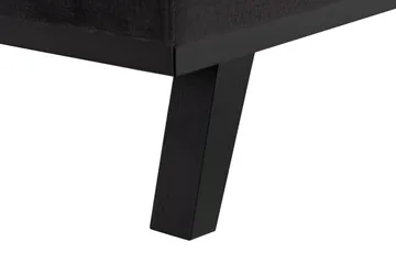 Copenhagen Compact 4-seters Venstrevendt U-formet Large Sofa med Divan og Sjeselong i Fløyel - Mørk grå - Møbler - Sofaer - U-sofa