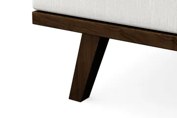 Copenhagen Compact 4-seters Venstrevendt U-formet Sofa med Divan og Sjeselong i Stoff - Lys grå - Møbler - Sofaer - U-sofa