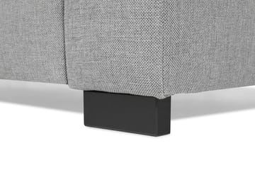 Crazy 4-seters Høyrevendt U-formet Large Sofa med Divan og Sjeselong i Stoff - Grå - Møbler - Sofaer - Sofaer med sjeselong - 4 seters sofa med divan