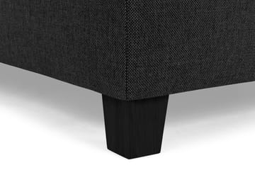 Crazy 4-seters Venstrevendt U-formet Large Sofa med Divan og Sjeselong i Stoff - Antrasitt - Møbler - Sofaer - Sofaer med sjeselong - 4 seters sofa med divan