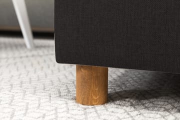 Crazy 4-seters Venstrevendt U-formet Large Sofa med Divan og Sjeselong i Stoff - Antrasitt - Møbler - Sofaer - U-sofa