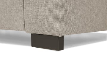 Crazy 4-seters Venstrevendt U-formet Large Sofa med Divan og Sjeselong i Stoff - Beige - Møbler - Sofaer - Sofaer med sjeselong - 4 seters sofa med divan