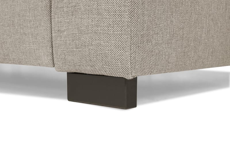 Crazy 4-seters Venstrevendt U-formet Large Sofa med Divan og Sjeselong i Stoff - Beige - Møbler - Sofaer - Sofaer med sjeselong - 4 seters sofa med divan
