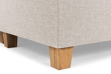 Crazy 4-seters Venstrevendt U-formet Large Sofa med Divan og Sjeselong i Stoff - Beige - Møbler - Sofaer - Sofaer med sjeselong - 4 seters sofa med divan