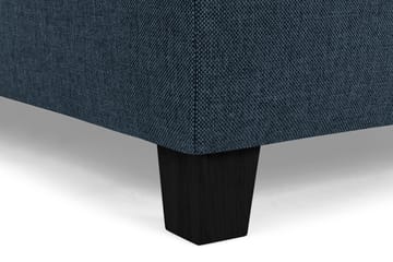 Crazy 4-seters Venstrevendt U-formet Large Sofa med Divan og Sjeselong i Stoff - Blå - Møbler - Sofaer - U-sofa