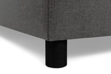 Crazy 4-seters Venstrevendt U-formet Large Sofa med Divan og Sjeselong i Stoff - Mørk grå - Møbler - Sofaer - Sofaer med sjeselong - 4 seters sofa med divan