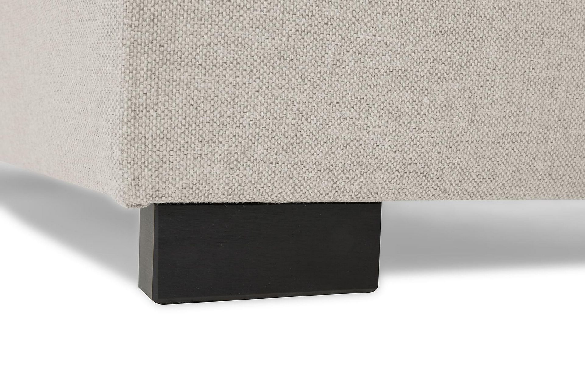 Crazy 5-seters Høyrevendt U-formet X-Large Sofa med Divan og Sjeselong i Stoff - Beige - Møbler - Sofaer - U-sofa