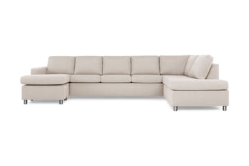 Runde metallben - Beige